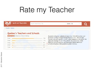 2017-SébastienStasse
Rate my Teacher
 