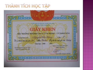 Nguyen van hung presentation