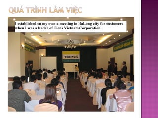 Nguyen van hung presentation