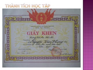 Nguyen van hung presentation