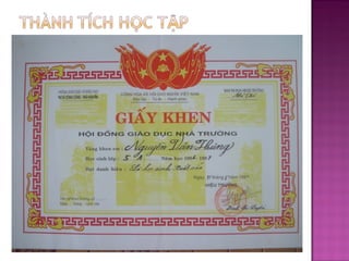 Nguyen van hung presentation