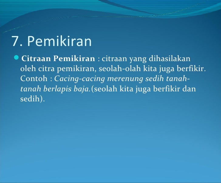 Citraan dalam puisi