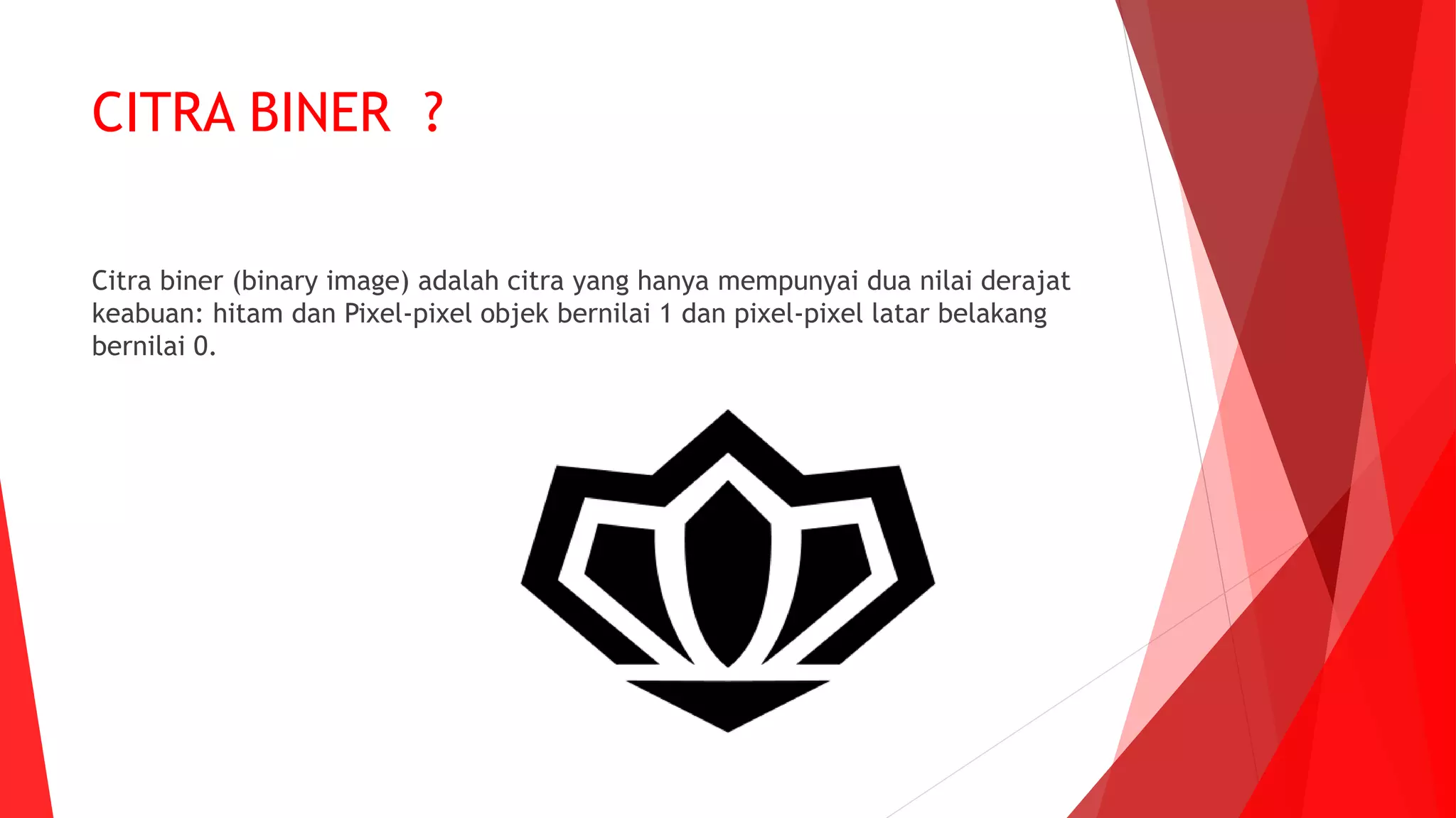 Citra biner | PPT | Free Download