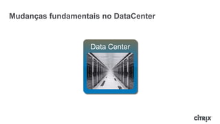 Mudanças fundamentais no DataCenter


                      Apps
                   Data Center
 