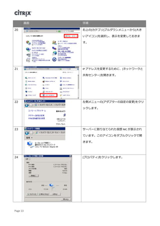 Citrix merchandizing server step by-step 構築＆操作ガイド PDF