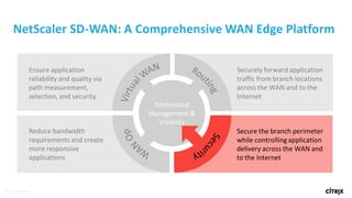 Citrix Netscaler SD WAN | PDF