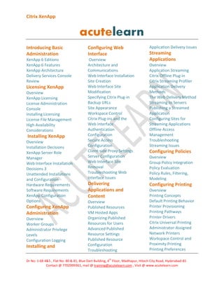 Citrix xen app | PDF