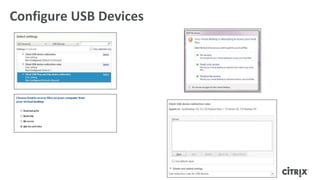 Configure USB Devices
 