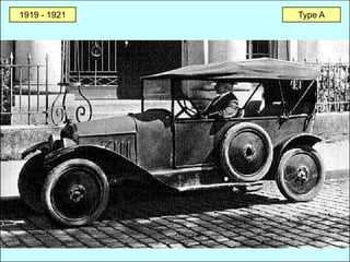 1919 - 1921 Type A
 