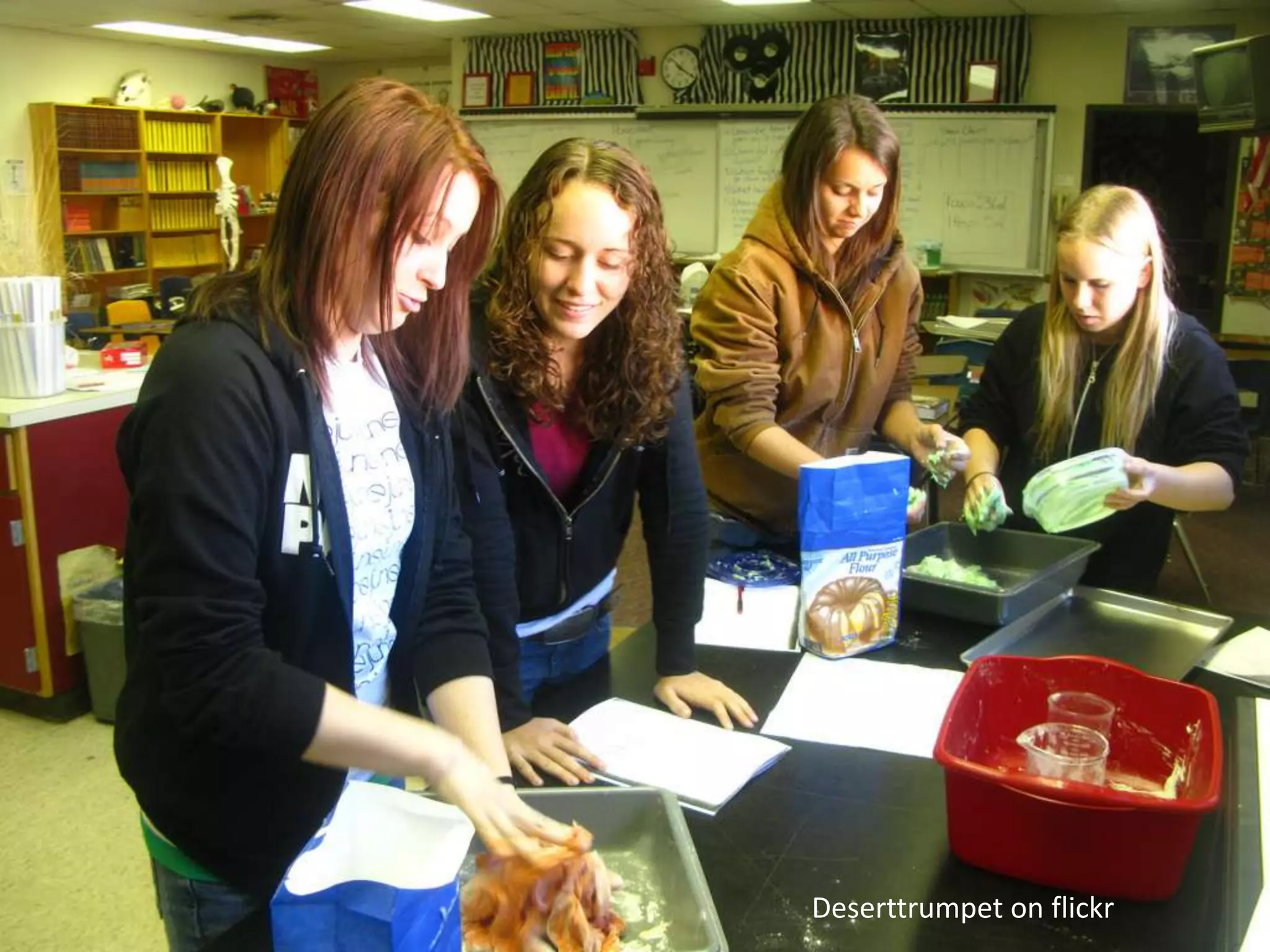 Slide with High School picture
• If we go back to High School science




                                Deserttrumpet on flickr
 