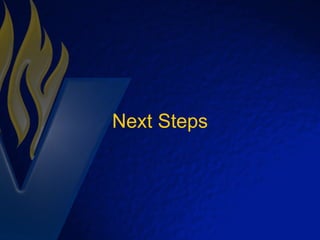 Next Steps 