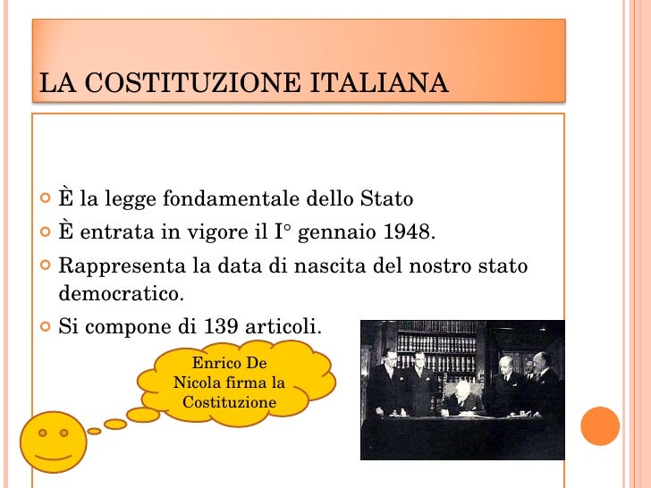 Quando è Entrata In Vigore La Costituzione Cittadinanza e costituzione parte iii