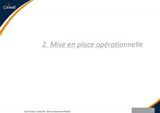 Présentation AutodistributionAutodistribution est le leader de la distribution indépendante de pièces détachées automobiles et poids lourds en France et en Europe.Il compte 5 500 collaborateurs et réalise un chiffre d'affaires de plus de 1,1 milliard d'euros.Autodistribution parallèlement à ses activités de distribution est également le numéro 1de la réparation indépendante automobile via ses enseignes Garages.Back-To-Basics - Session #1 - Gérer son assortiment Produits26