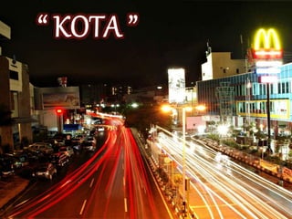Geografi : Kota