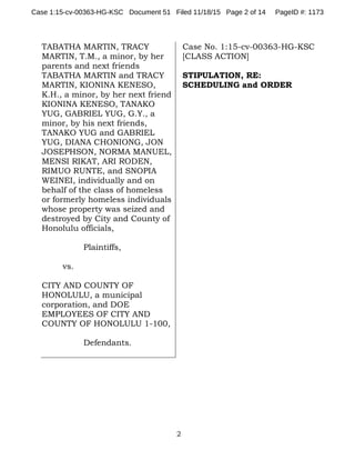 2
TABATHA MARTIN, TRACY
MARTIN, T.M., a minor, by her
parents and next friends
TABATHA MARTIN and TRACY
MARTIN, KIONINA KE...