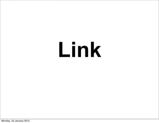 Link


Monday, 23 January 2012
 