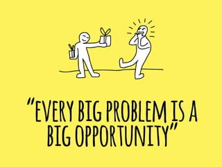 “everybigproblemisa
bigopportunity”
 