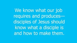 An Introduction to Disciple making / Discipleship | PDF