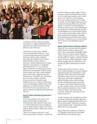 14 yıldan beri devletin istikrarlı bir şekilde
idare edilmesi ve sağlam politikalarla beraber
çalışmaların da arttığını belirten Okyay, bu
görüşünü şöyle izah ediyor:
“Devletimiz yurt dışına açıldı. Özellikle
Türk Cumhuriyetlerine açıldı. Biz, 5 Türk
Cumhuriyetinde faaliyetlerimizi büyüttük.
Devletimiz Afrika’ya açıldı. Afrika’dan
gelen öğrenciler sebebiyle biz de Afrika’ya
açıldık. Bir bakıma bizim vakfımızın
büyümesi, Osmanlı coğrafyasında çok sayıda
faaliyetimiz oluşundandır. O coğrafyadan
gelen öğrencilerimiz var. Aynı zamanda
öğrenci yurtlarımız var. Meselâ geçen Kurban
Bayramı’nda yurt dışındaki 14 ülkede kurban
hizmeti yaptık. Bize verilen vekâlet sebebiyle
gittik, kurban kestik. Afganistan’daki fakir
kardeşlerimize, Somali’deki yine Osmanlı’dan
bize miras kalan insanlara, Sudan’da,
Endonezya’da bu tür hizmetleri yaptık.
İnşallah niyetimiz bu yıl öğrenci yurtlarımızın
sayısını bu bahsettiğim temelleri atarak süratle
çoğaltmak. Yurt dışında da daha çok ülkeye
hem kurban hizmeti, iftar hizmeti hem de
öğrenci yurtlarımız ile ilgili hizmetleri götürmek
istiyoruz.”
İHLAS’A‘KAMUYARARINAÇALIŞANVAKIF’
STATÜSÜ
42’inci yılını dolduran, yurt içinde ve yurt
dışında dört bin öğrenciyi bünyesinde
barındıran İhlas Vakfı, Bakanlar Kurulu kararı
ve Cumhurbaşkanı Recep Tayyip Erdoğan’ın
onayı ile ‘Kamu Yararına Çalışan Vakıf’ statüsü
kazandı. Mehmet Okyay, vakfa tanınan imtiyazı
şöyle açıklıyor:
“Mevcut mevzuatımıza göre eğer bir vakıf
kamu yararına faaliyet yürütüyor ve gelirlerinin
büyük bir bölümünü eğitim, sağlık ve kültür
yani kamu yararına hizmetlerini tahsis etmişse
devlet bu vakfa vergi muafiyeti tanıyor. Devlet
diyor ki; ‘Bu vakıf kamu yararına çalışıyor.
Buna vergi muafiyeti tanıyayım ki; bu vakfın
önü açılsın. Bu vakfa bağışta bulunmak isteyen
insanların da buraya katkıları kolay olsun’ Bu
sebeple 12 Şubat 2016 tarihinde Bakanlar
Kurulu’nun bütün üyeleri, Sayın Başbakanımız
da imzalayarak Cumhurbaşkanımıza sunuldu.
Cumhurbaşkanı’mızın imzası ile İhlas Vakfı’na
vergi muafiyeti tanındı. Böylece İhlas Vakfı’nın
kamu yararına bütün faaliyetleri yürüttüğü
devlet tarafından da tescil edilmiş oldu. Böyle
bir kararın verilebilmesi için en az beş Bakanlık,
YÖK ve birçok Genel Müdürlük araştırma
yapıyor.”
	
GÖNÜLCOĞRAFYAMIZASEFERLERSÜRECEK
Türkiye’de 5 bin civarında vakıf bulunduğunu
bildiren Mehmet Okyay, bunların ancak
yüzde 5’inin vergi muafiyeti alabildiğine dikkat
çekiyor. Bunun son derece önemli olduğunu
sevinçle vurgulayan Okyay, “Vergi muafiyetinin
birçok faydası var. Vakfımız açısından en büyük
faydası; devletimizin kabul ettiği legal ve kamu
hizmeti yaptığına dair bir vesika oluyor vergi
muafiyeti ile ilgili bu Bakanlar Kurulu kararı.”
diyor.
Devletin güveni elbette son derece önemli.
Devlet-millet bütünlüğü bu tür hayırlı vakıfların
çalışmalarıyla daha da muhkemleşiyor, âdeta
çelikleşiyor. İhlas Vakfı, şimdi bu heyecanla
çalışmalarına daha çok hız vermeye başladı.
Yegane gaye, gerek İslâm coğrafyasında,
gerekse ecdadımızın bize emanet bıraktığı
Osmanlı topraklarında yaşayan masumlara
el uzatmak, mazlumların imdadına koşmak
ve onlara yardımcı olmak. Zira yeryüzündeki
bütün mağdurlar aslında bize emanet. Yüzleri
Türkiye’ye dönük, âdeta bizden medet
umuyorlar. Dolayısıyla onlara sahip çıkmak
boynumuzun borcu.
“İmdat” diye feryat eden kardeşlerimize elbette
ilk yardım, Türkiye’den gitmelidir, gidecektir.
Bütün vakıfların olduğu gibi İhlas Vakfı’nın da
biricik temel prensibi: “İnsanların en hayırlısı,
insanlara faydalı olandır.” Çalışmalar bu yolda,
aşkla şevkle devam edip gidiyor.
İletişim: İhlas Vakfı, Çatalçeşme Sokağ,I No.
17 Cağaloğlu-İstanbul Eposta: ihlasvakfi@
ihlasvakfi.org.tr web: ihlasvakfi.org.tr
sayı//23// haziran 94
 