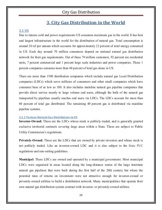 City Gas Distribution