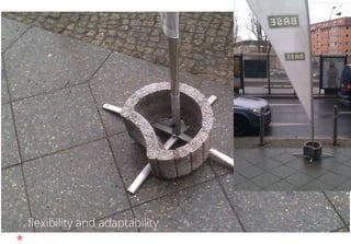 flexibility and adaptability
 