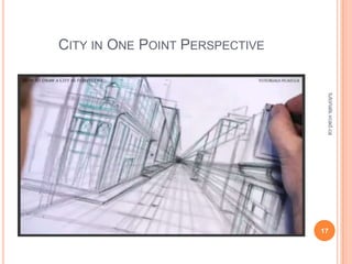 CITY IN ONE POINT PERSPECTIVE




                                 tutorials.vcad.ca
                                17
 