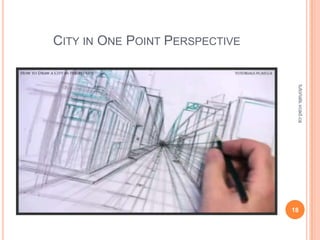 CITY IN ONE POINT PERSPECTIVE




                                 tutorials.vcad.ca
                                18
 