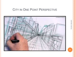 CITY IN ONE POINT PERSPECTIVE




                                 tutorials.vcad.ca
                                21
 