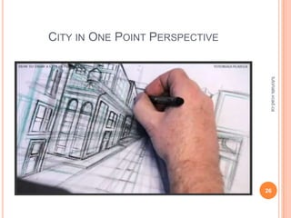 CITY IN ONE POINT PERSPECTIVE




                                 tutorials.vcad.ca
                                26
 