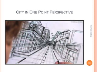 CITY IN ONE POINT PERSPECTIVE




                                 tutorials.vcad.ca
                                36
 