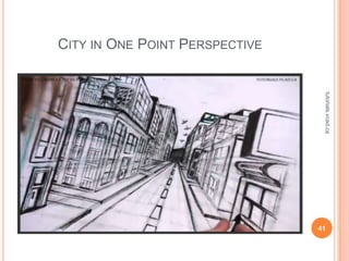 CITY IN ONE POINT PERSPECTIVE




                                 tutorials.vcad.ca
                                41
 