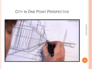 CITY IN ONE POINT PERSPECTIVE




                                    tutorials.vcad.ca
                                8
 