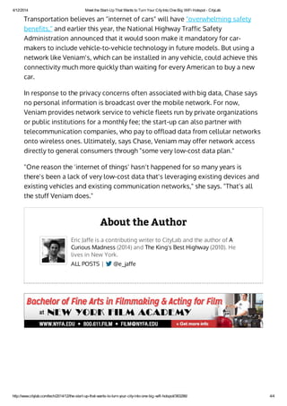 Meet the Start-Up That Wants to Turn Your City Into One Big WiFi Hotspot