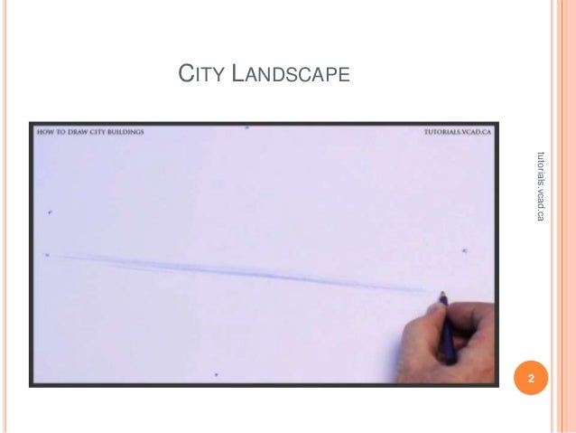 city landscape drawing tutorial