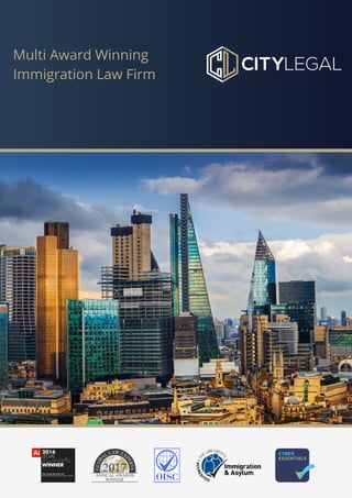 Multi Award Winning
Immigration Law Firm
 