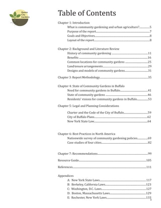 Planning for Community Gardens in the City | PDF