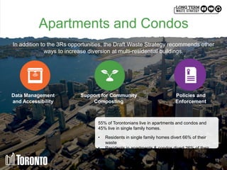 City of Toronto - Long Term Waste Management Strategy - Phase 3 - Ove…