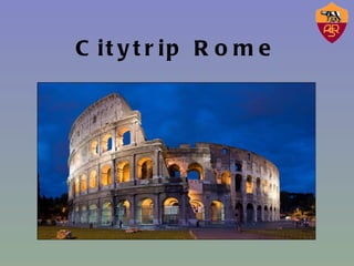 Citytrip Rome 