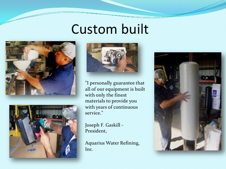 Aquarius Water Refining