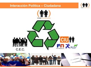 Interacción Política – Ciudadana  C.E.C. 