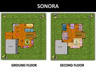 SONORAGROUND FLOOR SECOND FLOOR