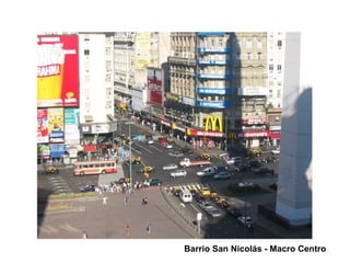 Barrio San Nicolás - Macro Centro   