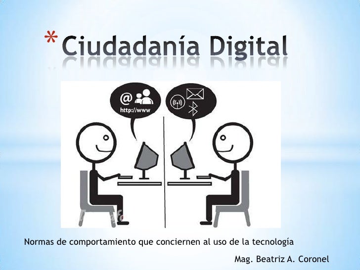 Resultado de imagen para "DERECHOS Y OBLIGACIONES DEL CIUDADANO DIGITAL"