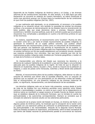 Ciudadania activa. los sujetos indigenas