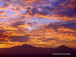 Volcanes al amanecer 