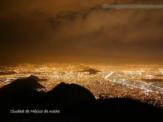 Ciudad de México de noche 