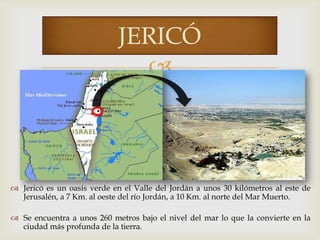 Mapa Rodeando Jerico Ciudad de jérico | PPTX
