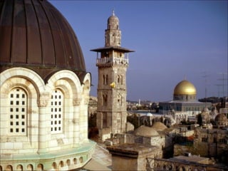 Loking Out on the Dome, Jerusalem, Israel 