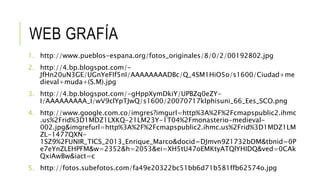 WEB GRAFÍA
1. http://www.pueblos-espana.org/fotos_originales/8/0/2/00192802.jpg
2. http://4.bp.blogspot.com/-
JfHn20uN3GE/UGnYeFIf5nI/AAAAAAAADBc/Q_4SM1HiO5o/s1600/Ciudad+me
dieval+muda+(S.M).jpg
3. http://4.bp.blogspot.com/-gHppXymDkiY/UPBZq0eZY-
I/AAAAAAAAA_I/wV9clYpTJwQ/s1600/20070717klphisuni_66_Ees_SCO.png
4. http://www.google.com.co/imgres?imgurl=http%3A%2F%2Fcmapspublic2.ihmc
.us%2Frid%3D1MDZ1LXKQ-21LM23Y-1T04%2Fmonasterio-medieval-
002.jpg&imgrefurl=http%3A%2F%2Fcmapspublic2.ihmc.us%2Frid%3D1MDZ1LM
ZL-1477QXN-
1SZ9%2FUNIR_TICS_2013_Enrique_Marco&docid=DJmvn9Z1732bDM&tbnid=0P
e7eYnZLEHPFM&w=2352&h=2053&ei=XH5tU47oEMKtyATQlYHIDQ&ved=0CAk
QxiAwBw&iact=c
5. http://fotos.subefotos.com/fa49e20322bc51bb6d71b581ffb62574o.jpg
 