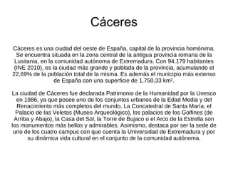 Imagen Cáceres pág. 8 